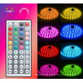 Amazon popular 10 meter waterproof 12V low voltage 5050RGB light with 44 key infrared controller LED set